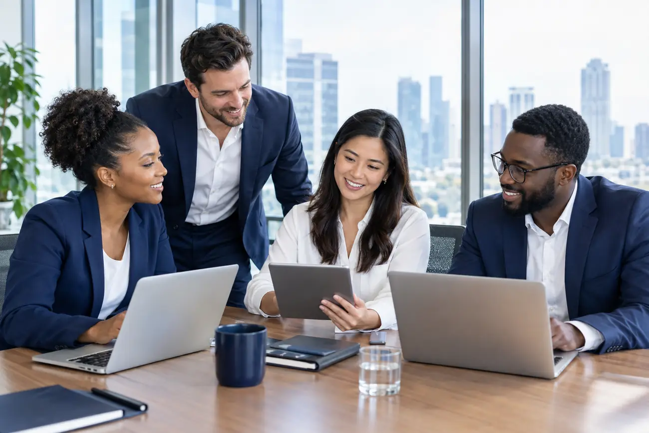 Maximus Payments team collaborating